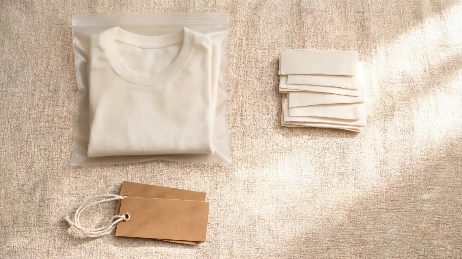 Value-Added Services: Packaging Bags, Neck Labels, and Hang Tags